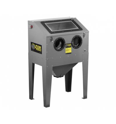 Sandblæsekabine - 220 liter - gulvmodel