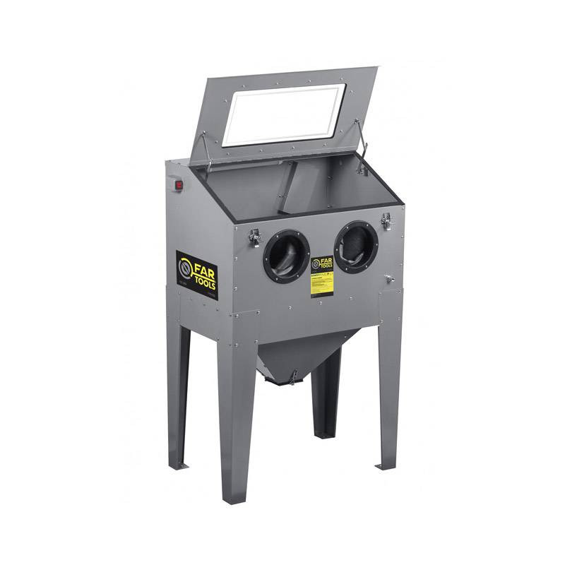 Sandblæsekabine - 220 liter - gulvmodel