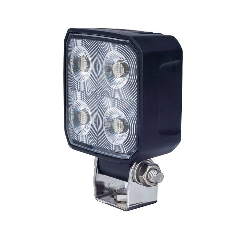 LED Projektør/Arbejdslampe - 20 watt - Firkantet design