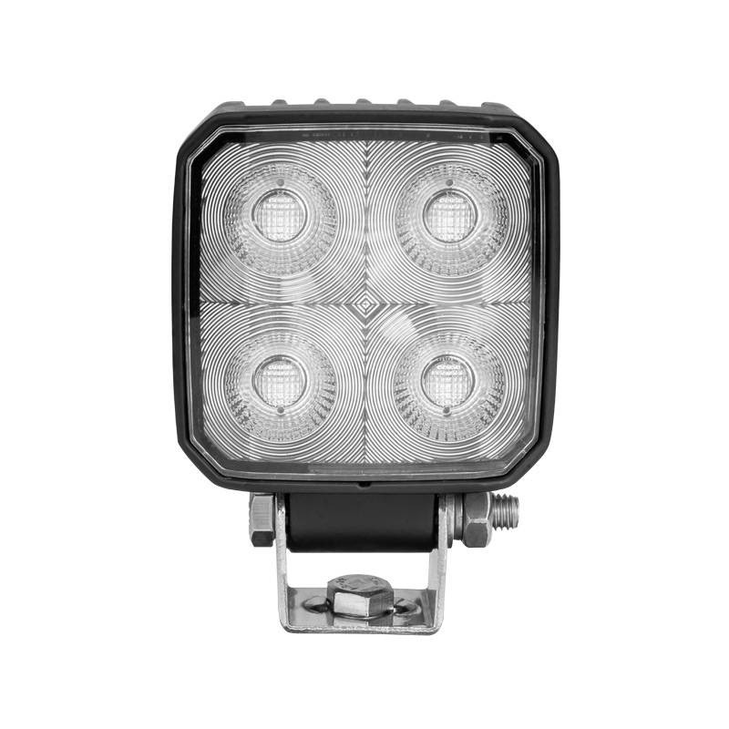LED Projektør/Arbejdslampe - 20 watt - Firkantet design