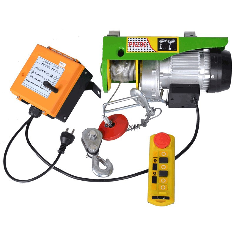 Trækspil 230 volt - 400/800 kg - trådløs fjernbetjening