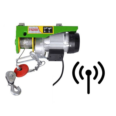 Trækspil 230 volt - 400/800 kg - trådløs fjernbetjening