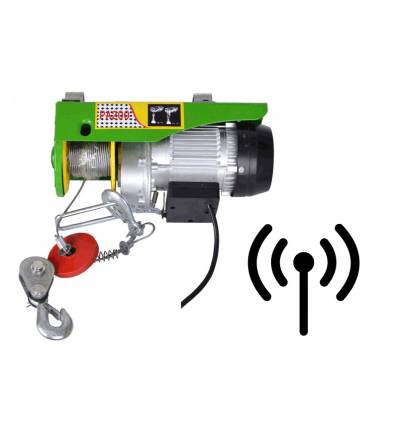 Trækspil 230 volt - 200/400 kg - trådløs fjernbetjening