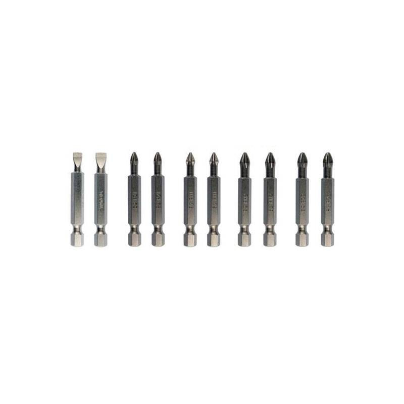 bits - pakke med 10 stk. - non-slip