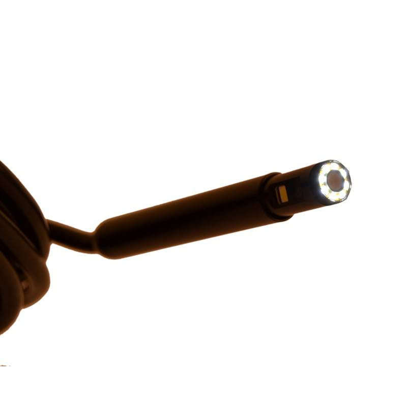 Inspektionskamera - 2 kameraer - 500 cm kabel