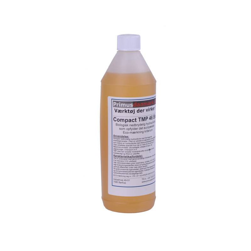 Hydraulikolie - biologisk nedbrydelig 1 liter