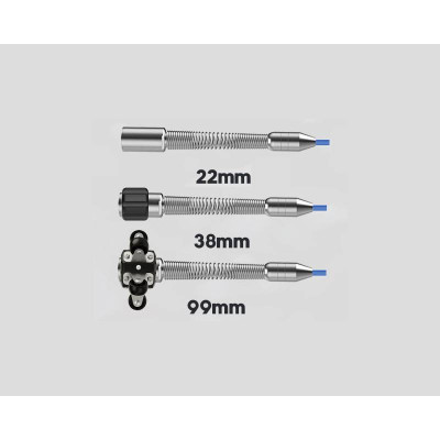 Kloak-tv med 5" skærm og 20 meter kabel