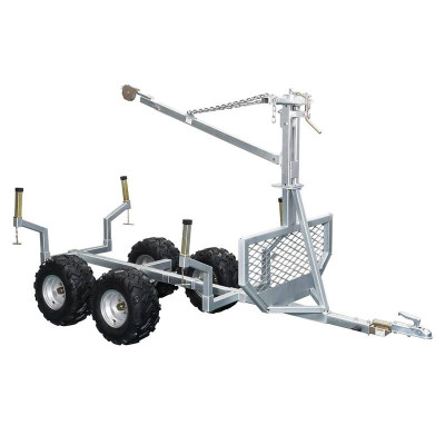 Skovvogn 1500 kg med kran