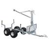 Skovvogn 1500 kg med kran