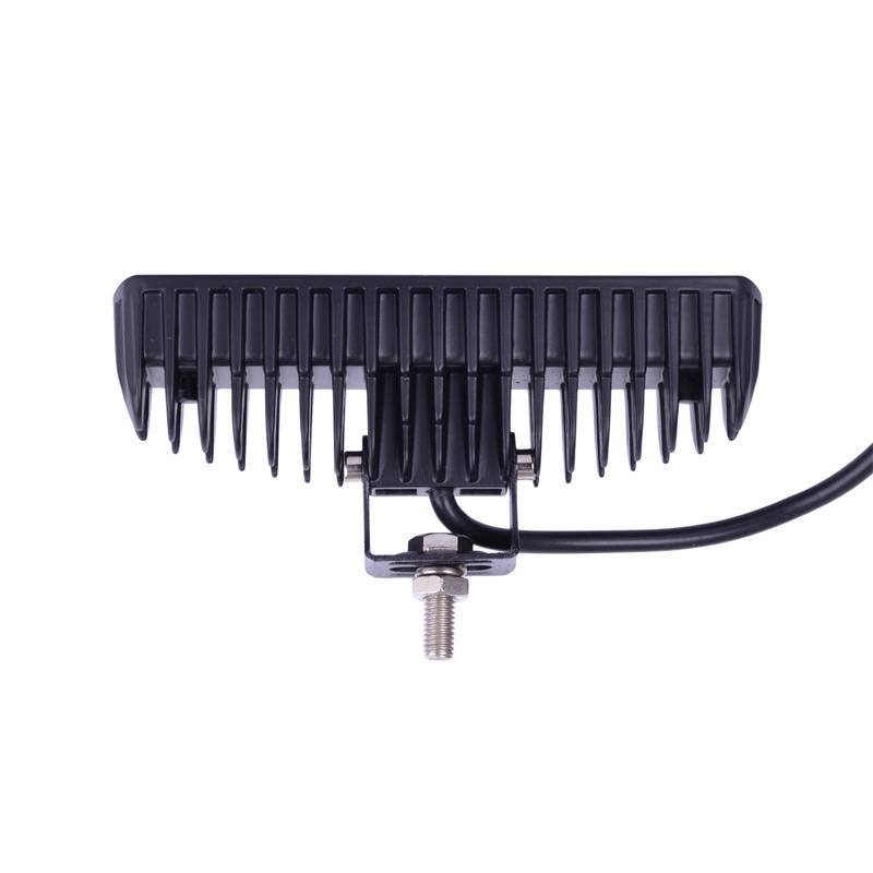 Arbejdslampe LED 18 watt smal - stor spredning af lys