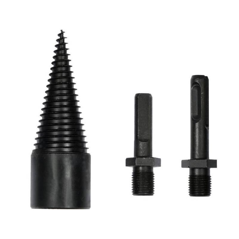 Spiral bor / brændekløver - til boremaskine - 32 mm