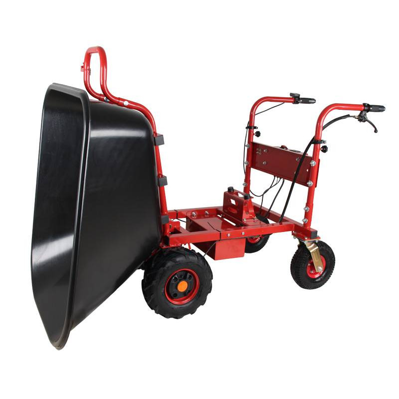Batteridrevet trillebør - 160 liter - 36 volt