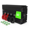 2000 watt Inverter DC 12V til AC 230V