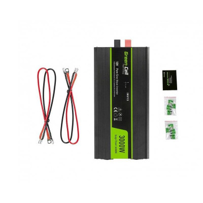3000 watt Inverter DC 12V til AC 230V