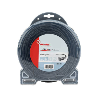 Trimmersnøre Ø4 mm snoet - 27 meter
