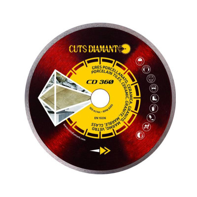 250 mm diamantklinge "lukket"