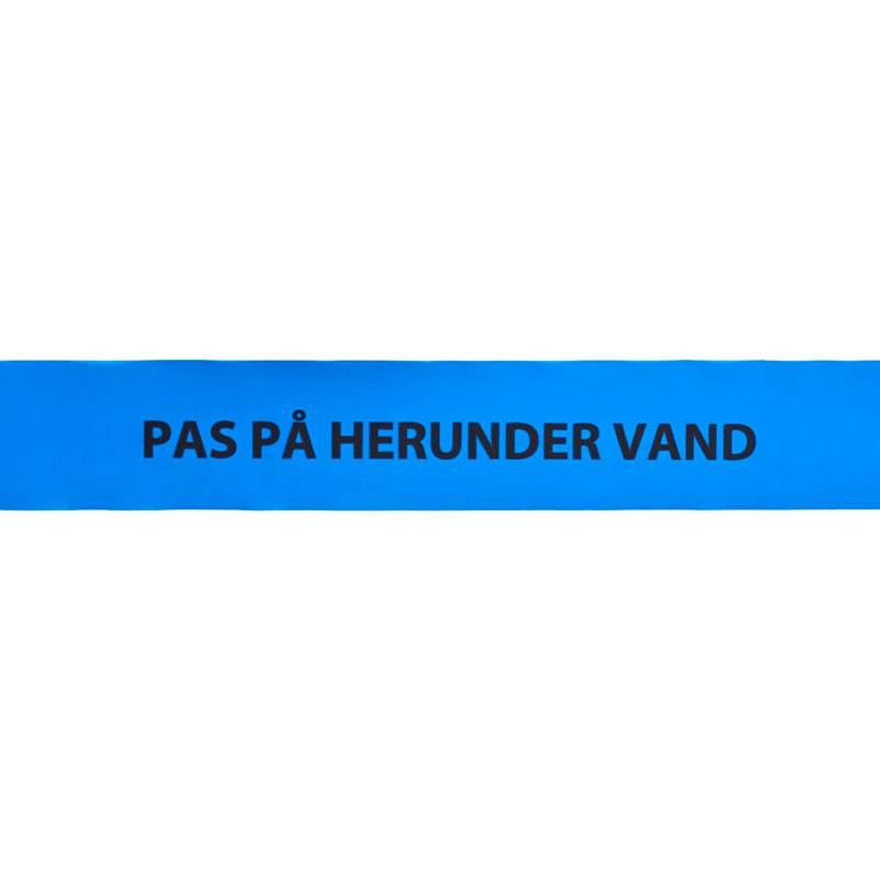 Markeringsbånd med tekst - Vand