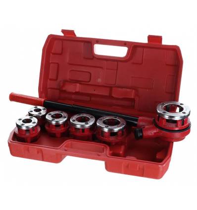 Gevindskærersæt / rørskærer - 6 dele ¼"-1¼"