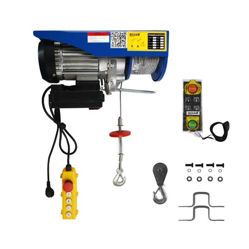 Trækspil 230 volt - 400/800 kg - trådløs fjernbetjening - 18 meter wire