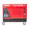 Støjsvag Dieselgenerator 7000 watt / 400 volt