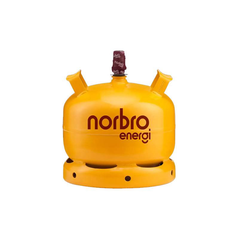 5 kg Norbro gasflaske - kan ombyttes hos PrimusDanmark.dk