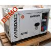 Hyundai Diesel Generator 7.000 watt - lydsvag