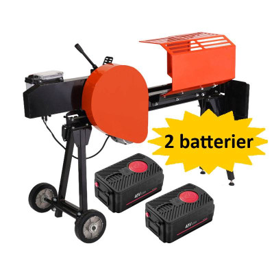 Brændekløver - batteridrevet - 40 volt
