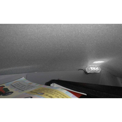 Blitzlys hvid 50x15 mm - 6 stk.