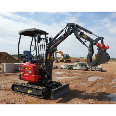 Minigraver - 1,9 tons - Yanmar dieselmotor
