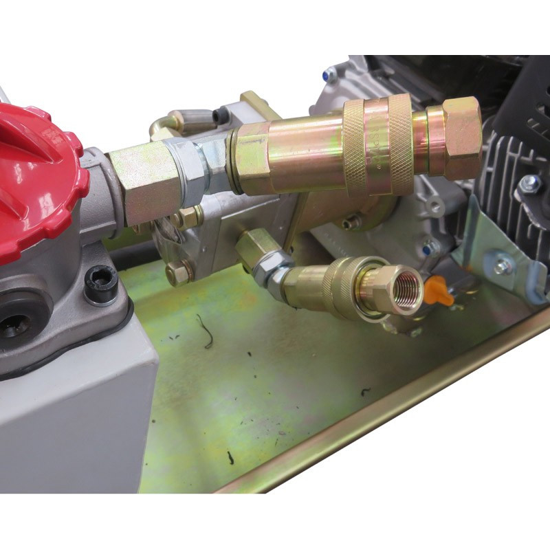 Hydraulikstation med 9 hk benzinmotor