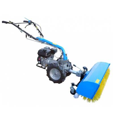 Fejemaskine med 6,5 hk motor og opsamler