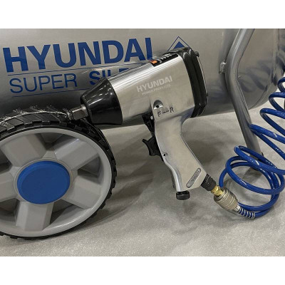 Hyundai ½" slagnøgle + 10 slagtoppe