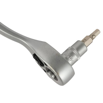 Hyundai 1/4" Topnøgle & bitssæt 27 dele