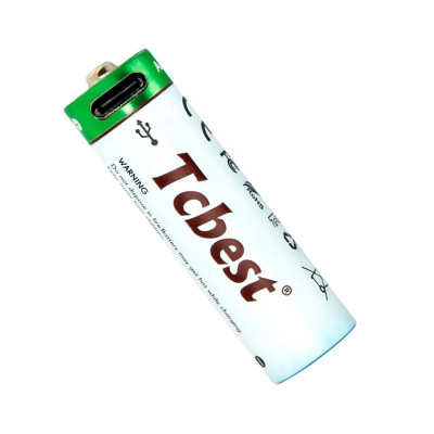 Opladelige batterier - AA - 4 stk. - USB