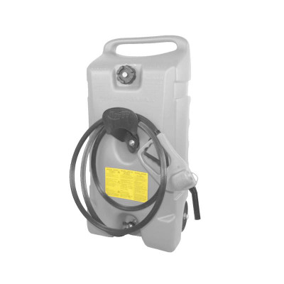 Benzindunk / dieseltank 58 liter med hjul og håndpumpe