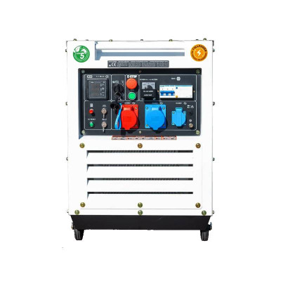 Hyundai Diesel Digital Generator 9.000 watt - lydsvag