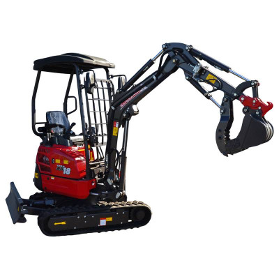 Minigraver - 1,9 tons - Yanmar dieselmotor