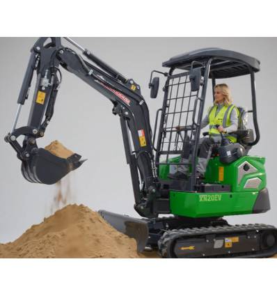 Minigraver - 2 tons - batteri
