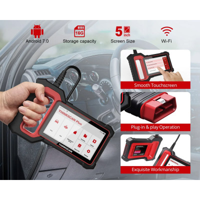 Fejlkodelæser med bluetooth, WiFi, touchscreen mm.
