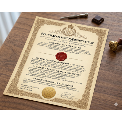 Download Certifikat og køb selv Fars Dag Gaven