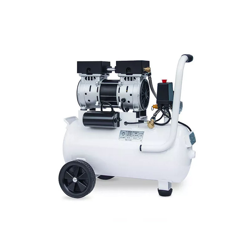 Kompressor - 1 hk - lydsvag - 24 liter