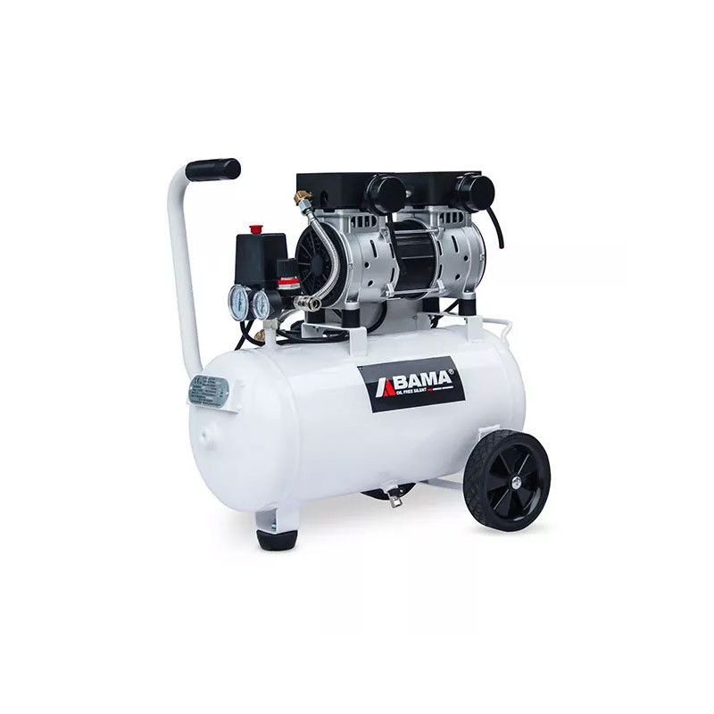Kompressor - 1 hk - lydsvag - 24 liter