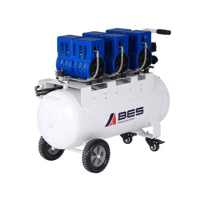 Kompressor - 3 hk - lydsvag med 90 liter tank