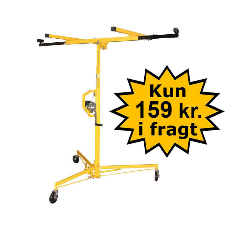 Gipshejs 335 cm - med dobbelt wire - billig fragt i DK