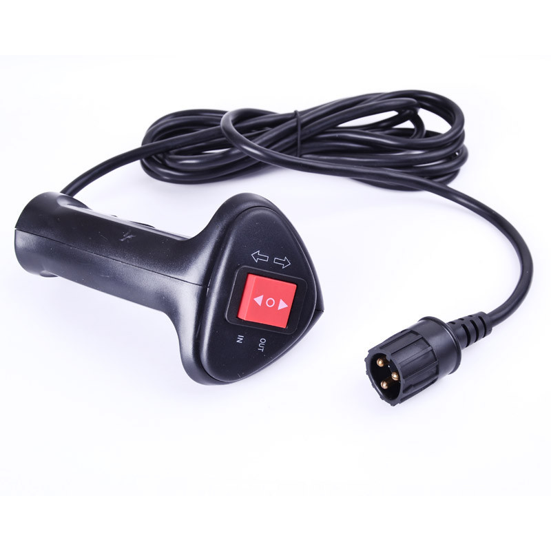Fjernbetjening - kablet - til større 12/24 volt trækspil