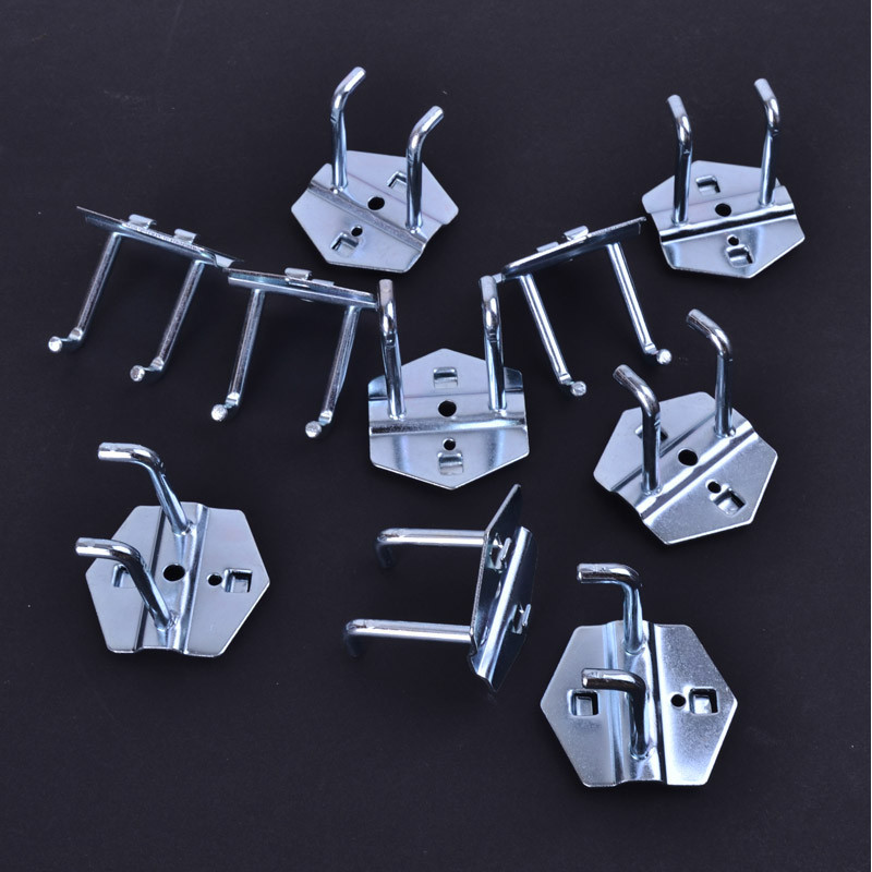 Krog - dobbelt - 50 mm - til hulplade (10 x 10 mm)