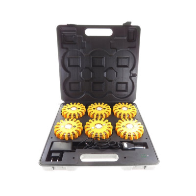 Advarselsblink "skildpadder" 6 stk - orange