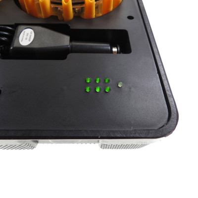 Advarselsblink "skildpadder" 6 stk - orange