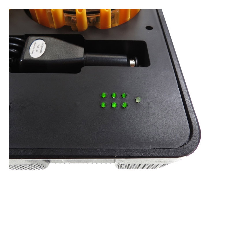 Advarselsblink "skildpadder" 6 stk - orange