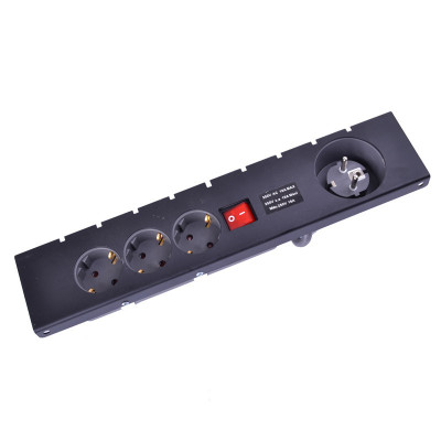 230 volt panel til 8 - i en arbejdsbord